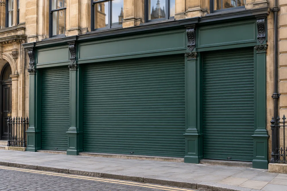Commercial Roller Shutters at commercial premises